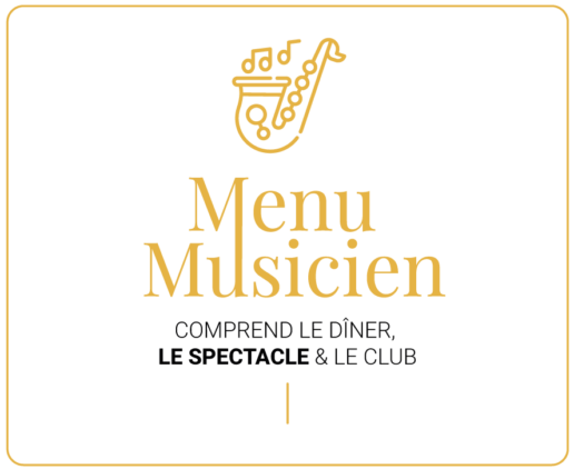 Menu musicien Oh Happy