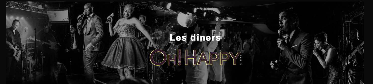 Les diners du Oh Happy Paris