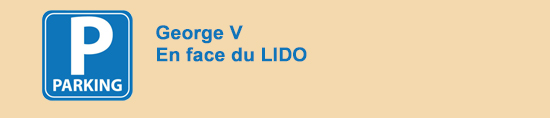 Parking Lido paris